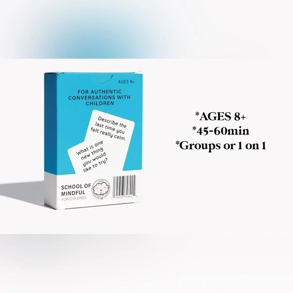 Mindful Talk Kids Card Set of 50 - Picture 6 of 6